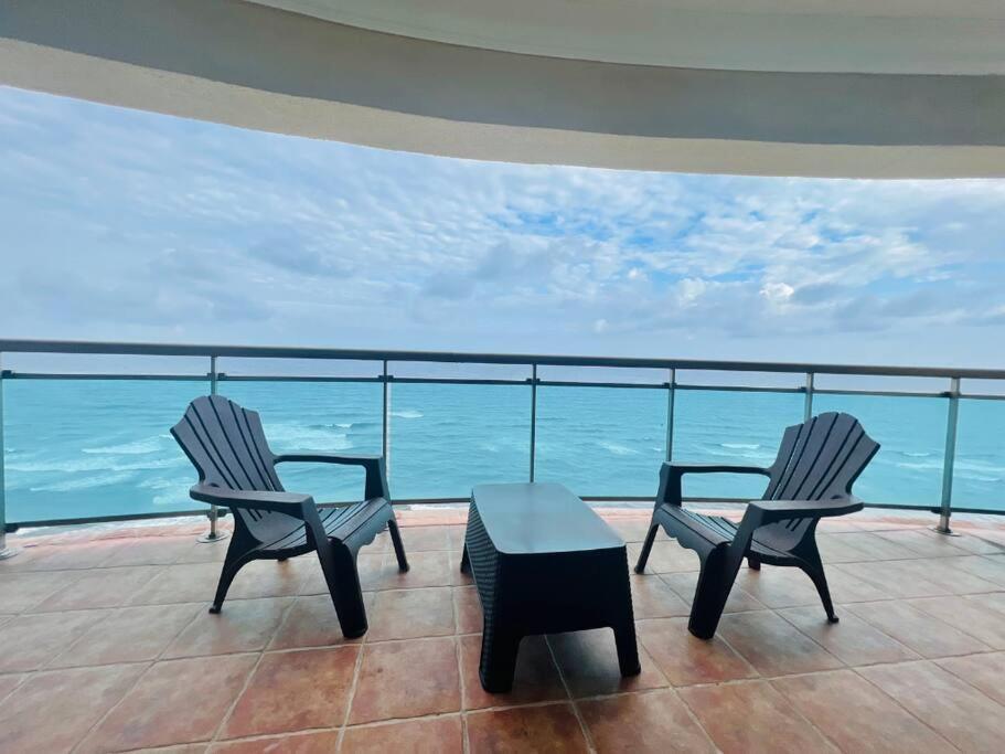 Beach Front Penthouse In Exclusive Tower Santo Domingo Ngoại thất bức ảnh