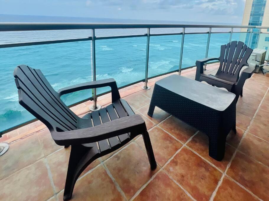 Beach Front Penthouse In Exclusive Tower Santo Domingo Ngoại thất bức ảnh