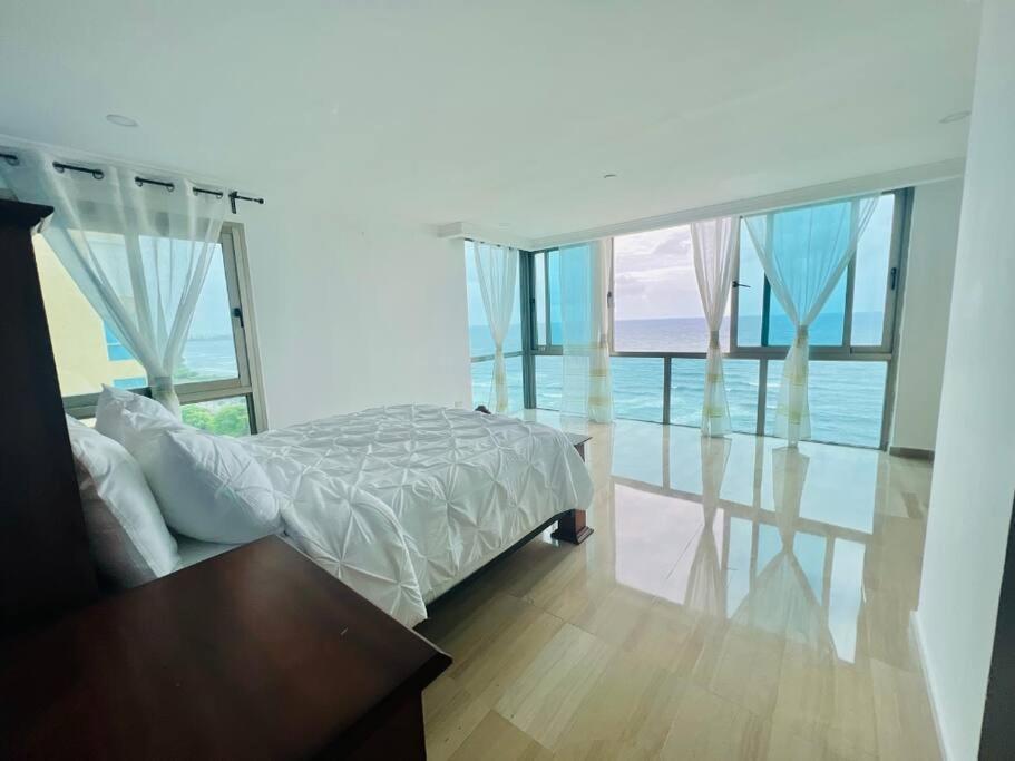 Beach Front Penthouse In Exclusive Tower Santo Domingo Ngoại thất bức ảnh
