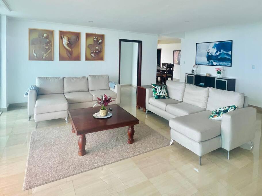 Beach Front Penthouse In Exclusive Tower Santo Domingo Ngoại thất bức ảnh